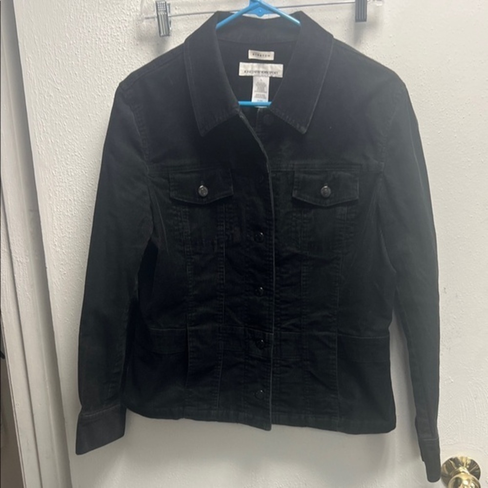Jones New York Black Jean Jacket